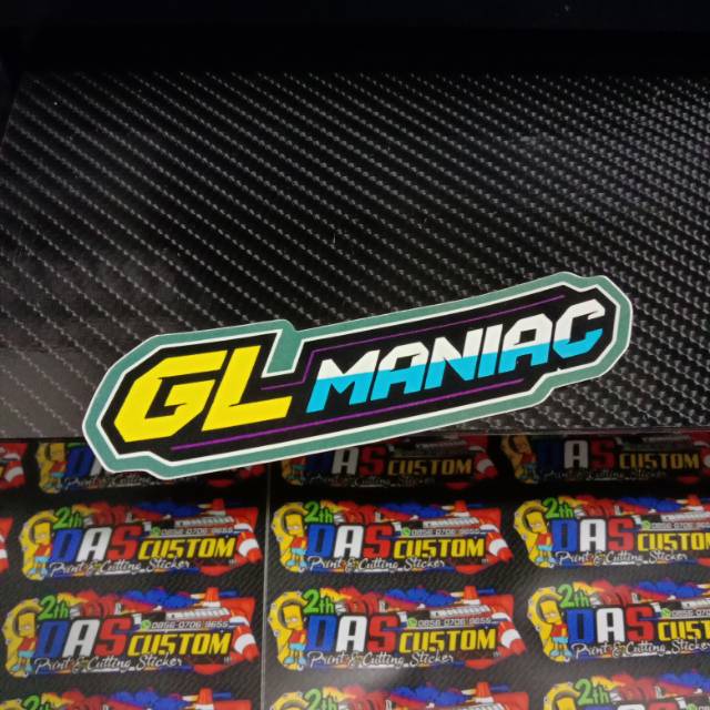 Sticker printing GL MANIAC