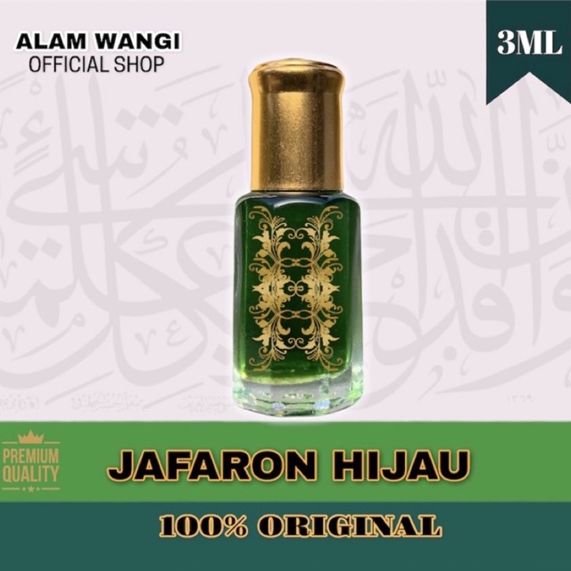 MINYAK JAFARON HIJAU ORIGINAL ARAB SAUDI
