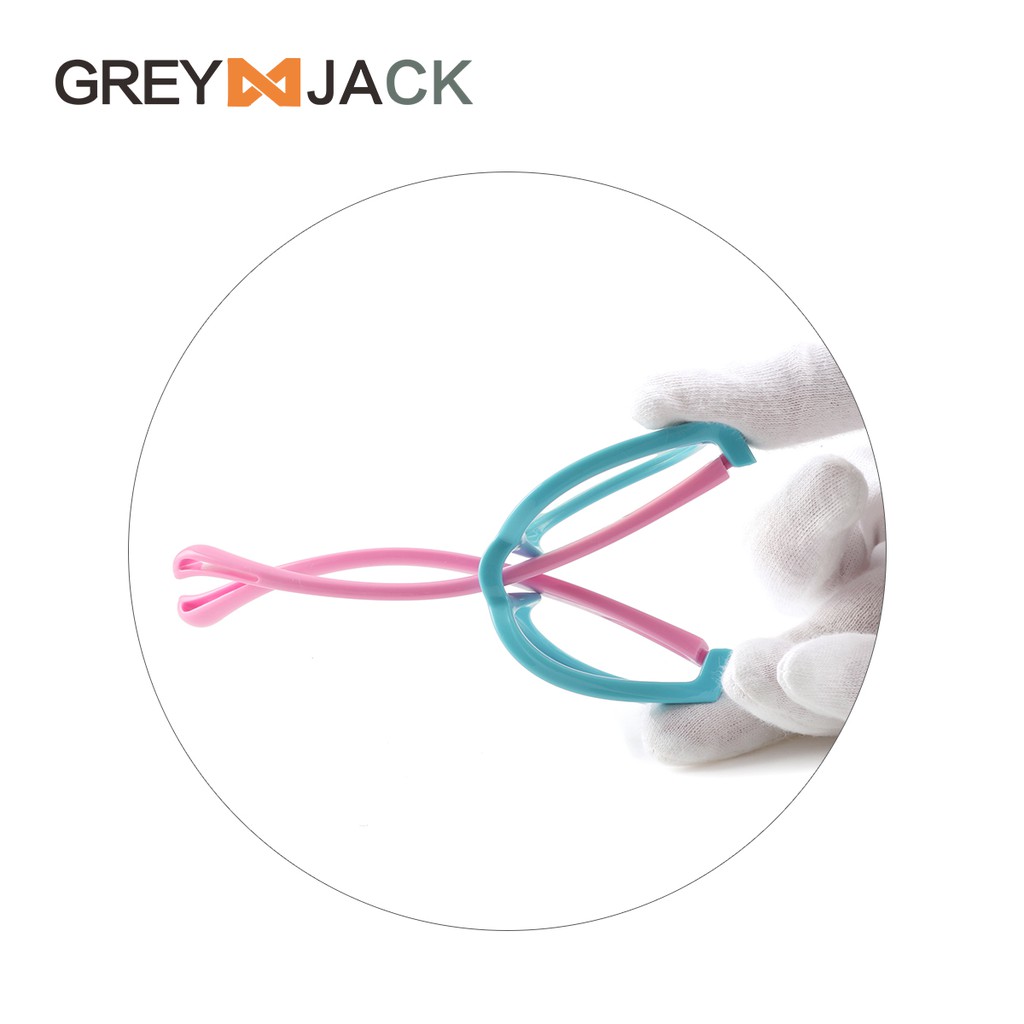 Grey Jack/Kacamata ANAK anti radiasi blueray komputer HP TV TR90/ FA8158-2