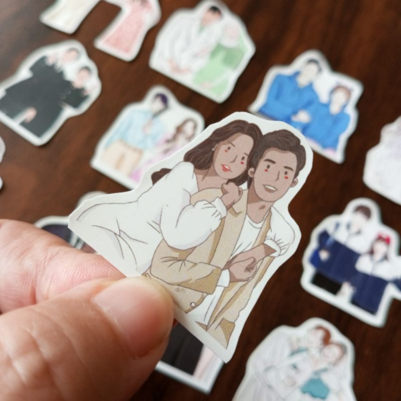 

Journal Sticker Korean Couple Lucu Murah