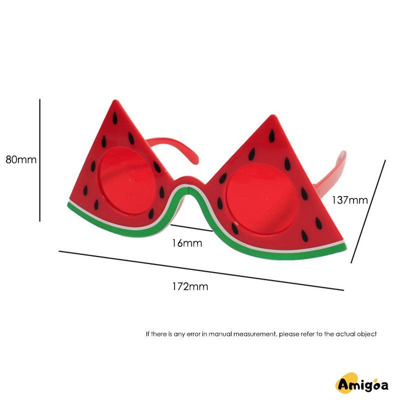 Pesta Ulang Tahun Kepribadian Kreatif Friut Bentuk Hati Suasana Alat Peraga Kacamata Lucu - AG2