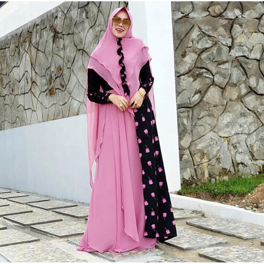 New Models gamis akhwat Tulip syari