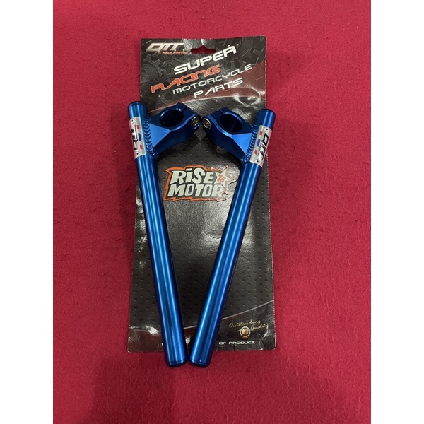 Stang Jepit QTT Satria Fu as 26 20 derajat biru