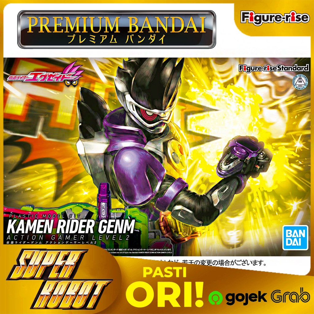 BANDAI Figure Rise Standard Kamen Rider GenM Ex Aid Action Gamer Level 2 - PBandai