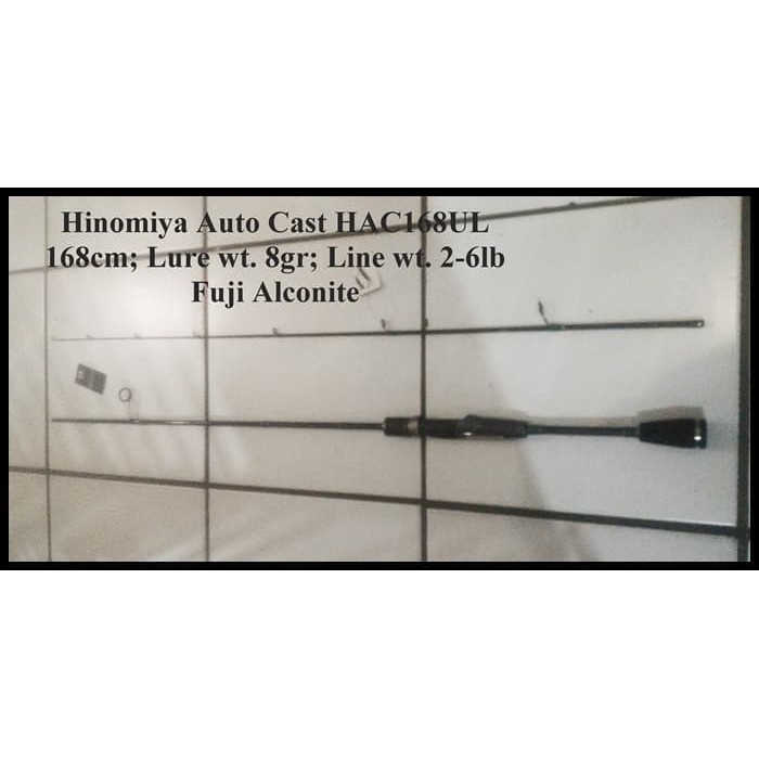 JORAN SPINNING ULTRA LIGHT HINOMIYA AUTO CAST HAC168UL