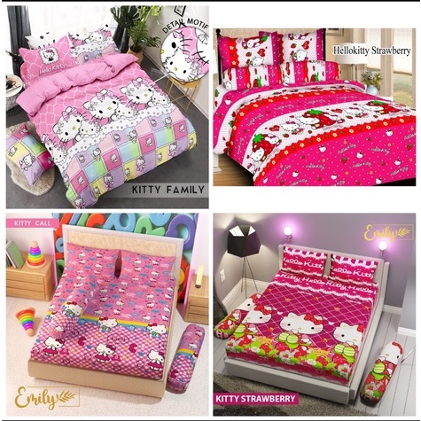 Sprei karakter hello kitty