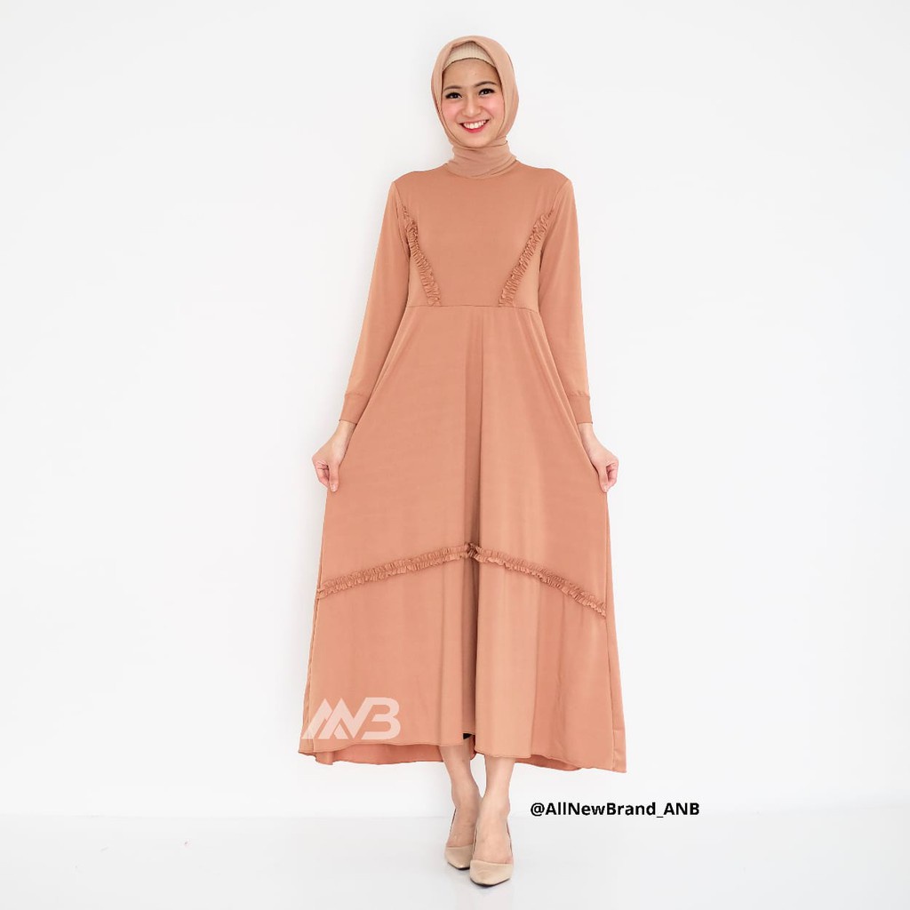 BEFAST - ZEC Gamis NURY / ANB G2 Gamis Rachel Top Muslimah Maroon HARGA DISKON PROMO AKHIR TAHUN HARGA MODAL / Gamis Banyak Warna / Gamis Kekinian / Gamis Polos / Gamis Casual / Gamis Terlaris 2021