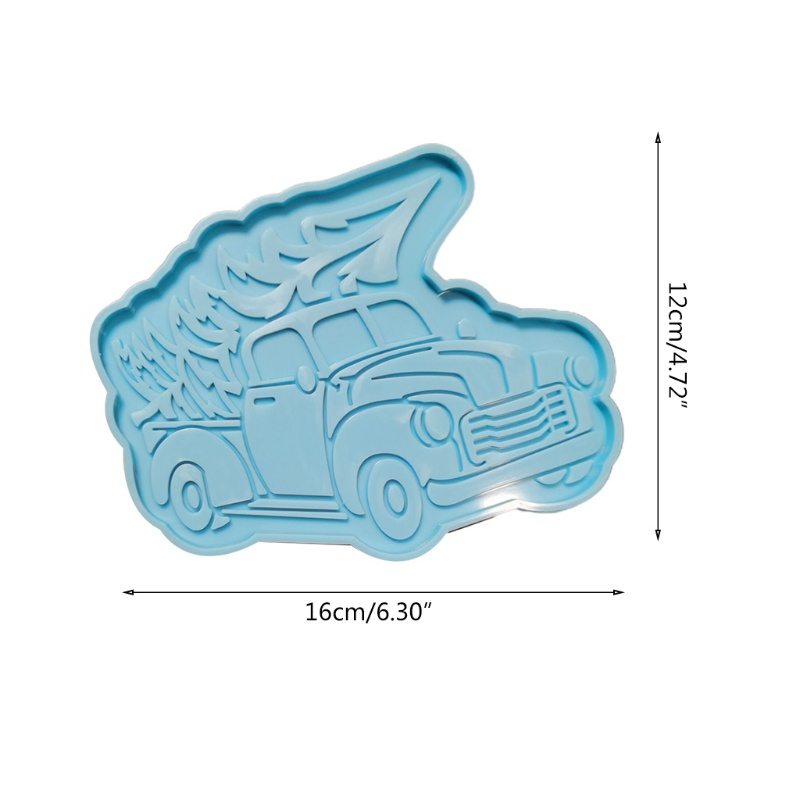 Siy Cetakan Resin Epoksi Bentuk Truk Bahan Silikon Untuk Kerajinan Tangan Diy