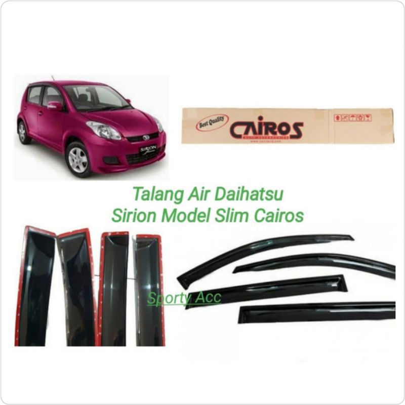 Talang Air Sirion Slim Merk Cairos