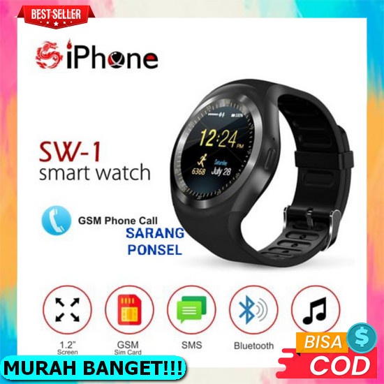 Smartwatch | Smartwatch Smart Watch A1 Jam Tangan Hp Android Support Simcard Jam Tangan Hp Android S