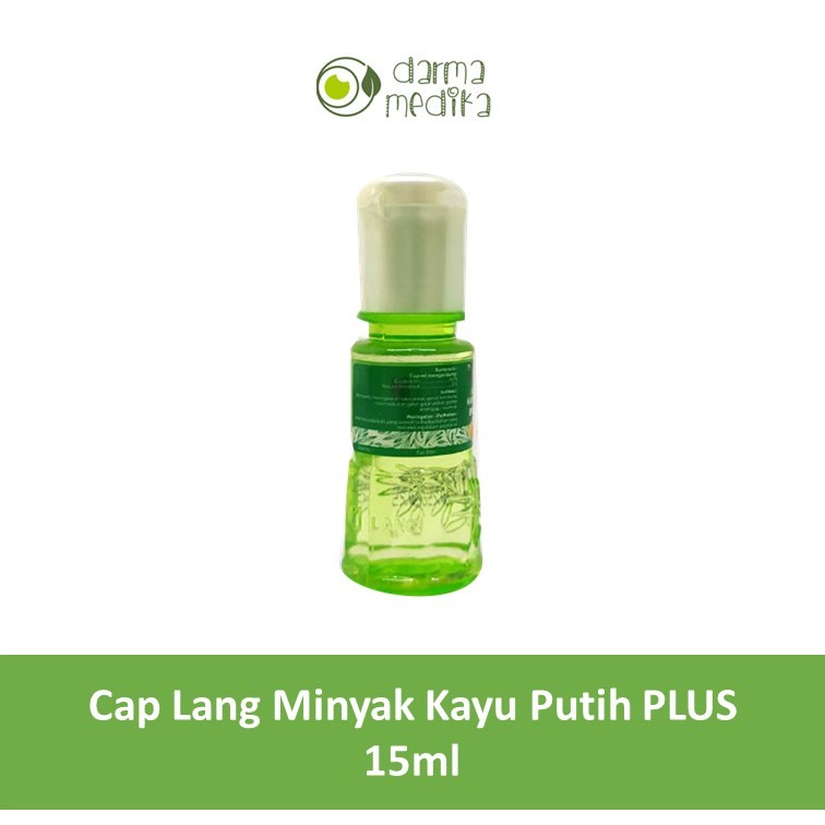 Minyak Kayu Putih Plus Cap Lang 15ml 15 ml