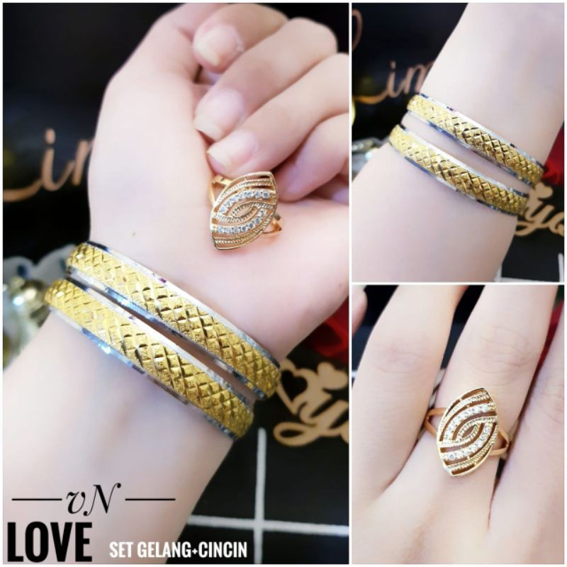 Xuping gelang dan cincin cer43