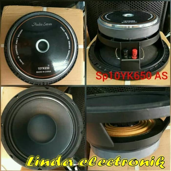 woofer Speaker Audio Seven 10yk650 ORYGINAL