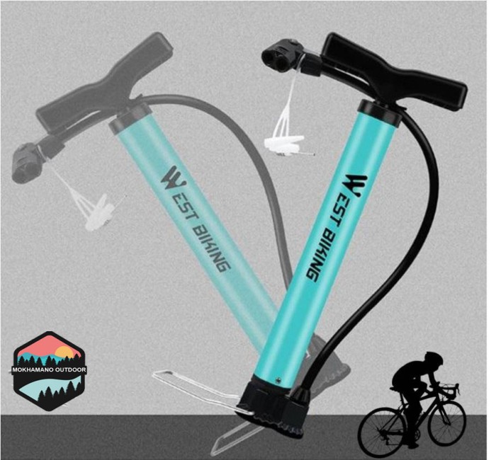 WEST BIKING POMPA ANGIN BAN SEPEDA ELEGANT PORTABLE PUMP 120PSI