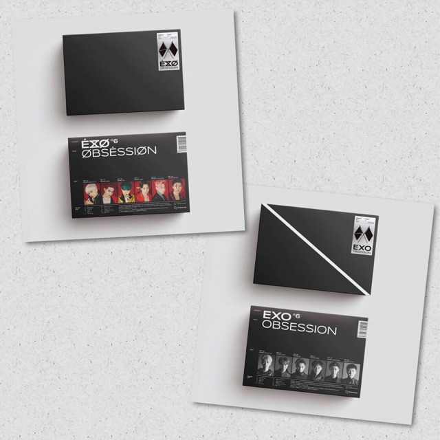 Pelunasan PO 1 EXO Album - Obsession (1 set EXO & X-EXO)