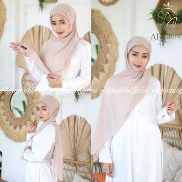 ALGHANI - PASHMINA CERUTY BABYDOLL INSTAN INNER 2IN1