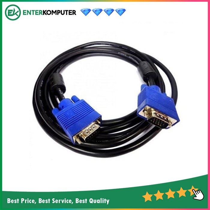 Accessories Kabel VGA To VGA 5 Meter -Merk Netline