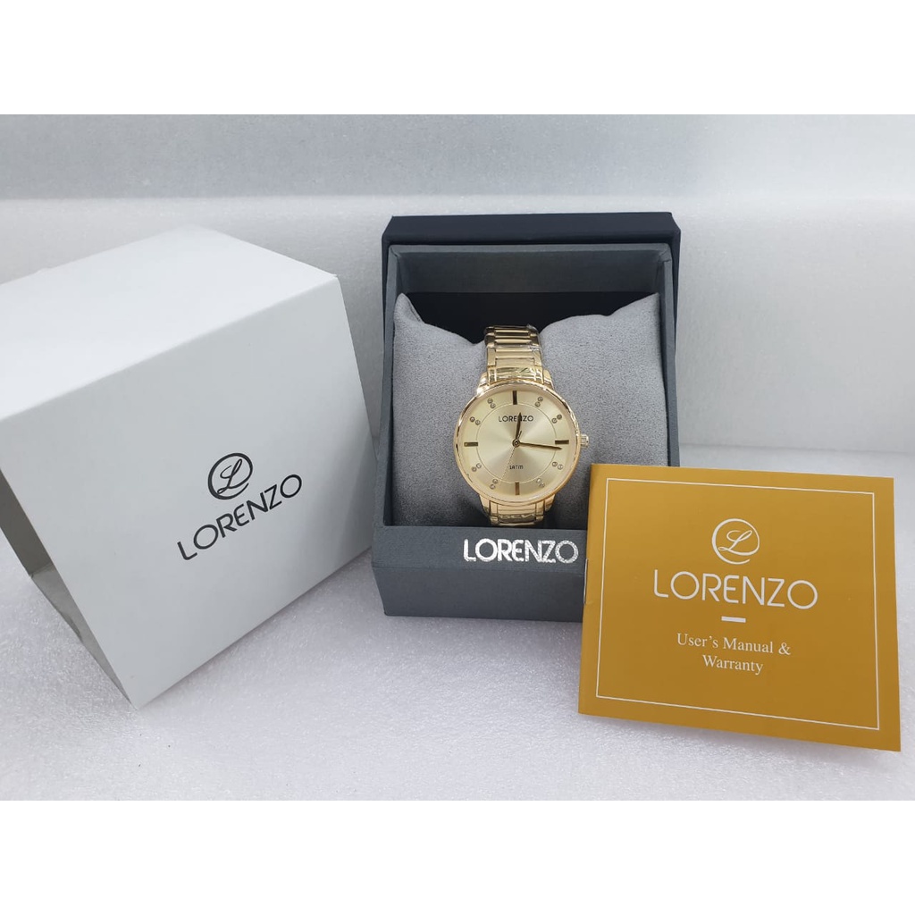 Jam Tangan Wanita Lorenzo 7118 L Original Garansi