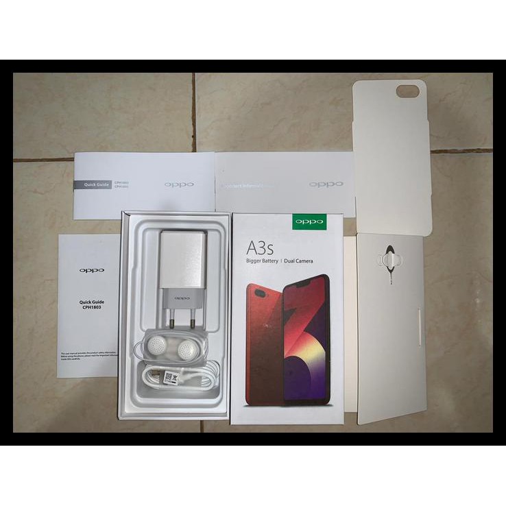 

TERBARU DUS BOX KOTAK DUSBOOK BOOK OPPO A3S FULSET ACCESORIES AKSESORIS ACC !!!!!!