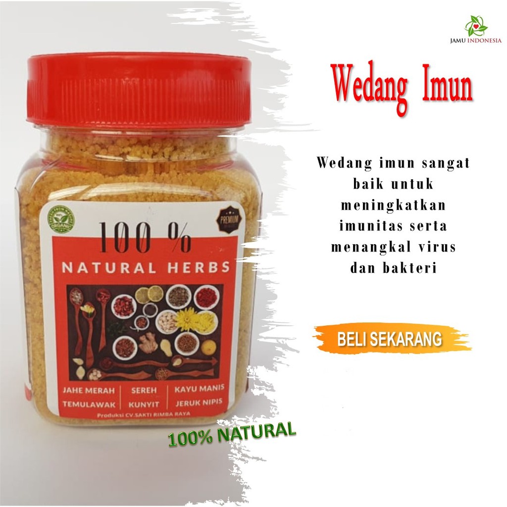 

Wedang Imun Instan