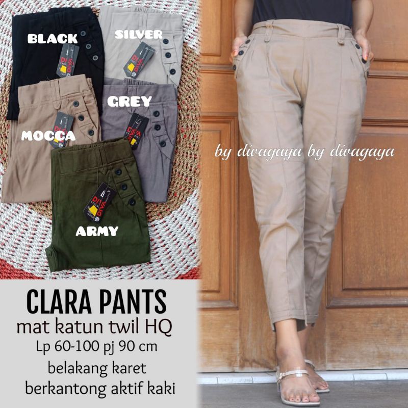 CLARA PANTS KATUN TWIL