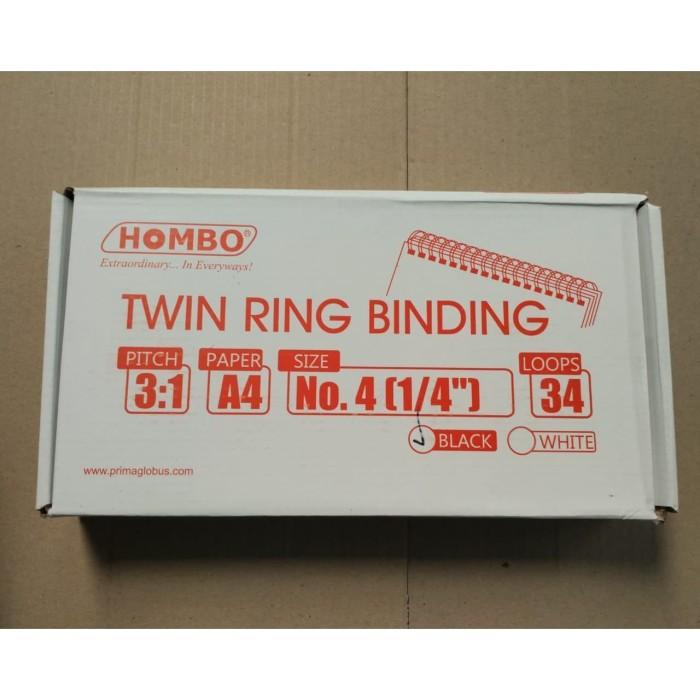 

SPIRAL BINDING KAWAT 3:1 A4, NO 4, SIZE 1/4, 4.80 mm : 30 LEMBAR