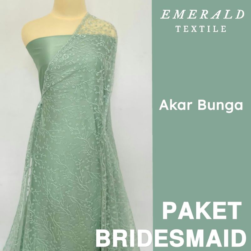 Paket Bridesmaid Spesial Package / Seragam Keluarga / Lamaran / Wisuda / Paket Bridesmais By Emerald Textile