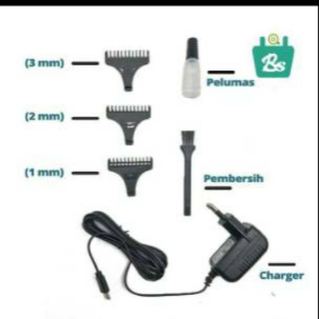 Alat Mesin Cukur Rambut MaxMara/ Mx-7591 Pro Hair Clipper Propesional