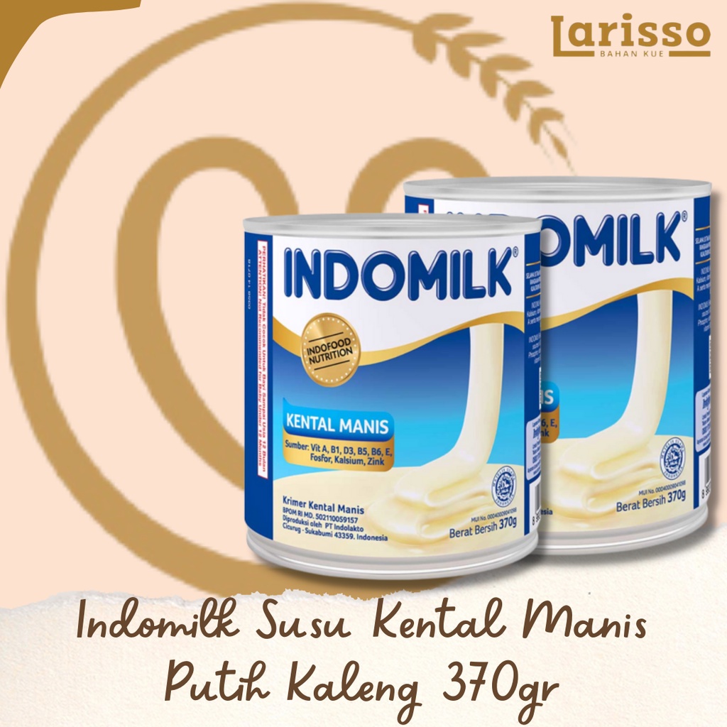 

INDOMILK SKM SUSU KENTAL MANIS PUTIH 370GR