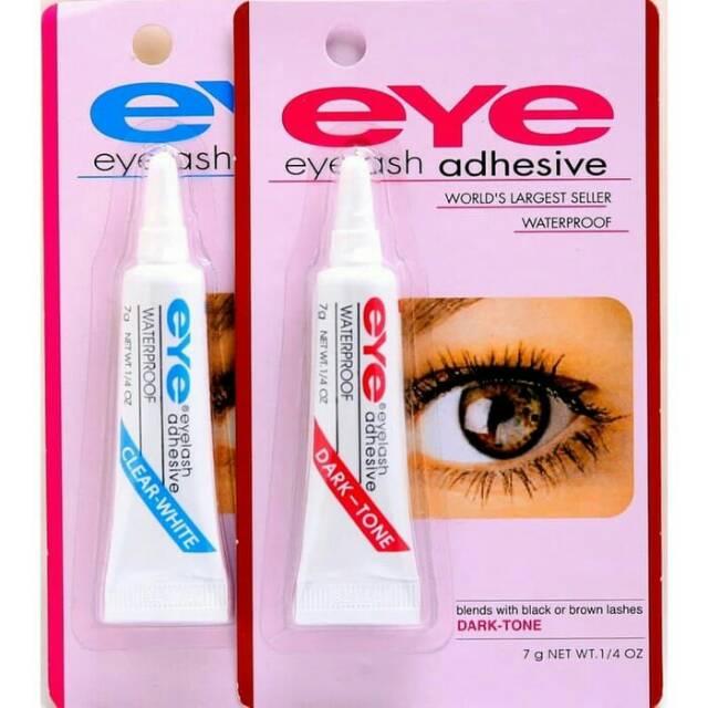 Lem bulu mata / Bulu mata palsu / EYELASH EYE LASHES GLUE WATERPROFF tahan lama tahan air