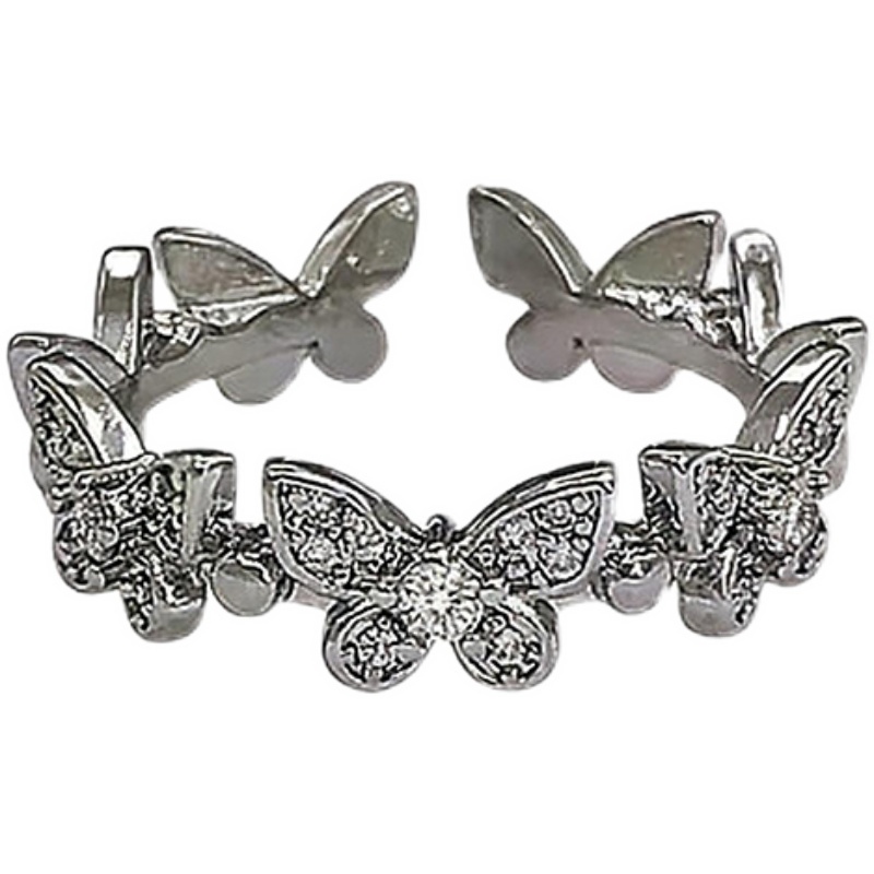 Butterfly Open Ring Accessories Fashion Personality Korean Trend