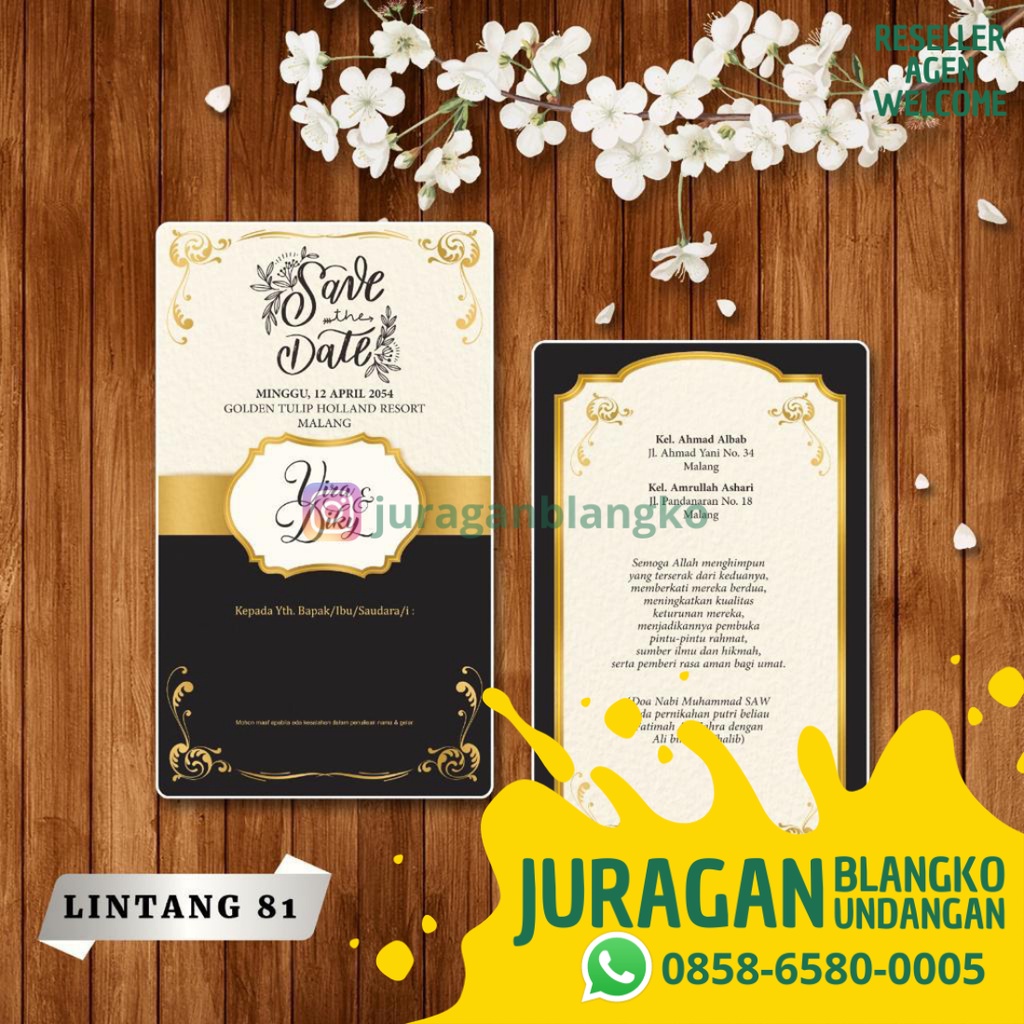 BLANGKO UNDANGAN LINTANG 82 JURAGAN BLANGKO