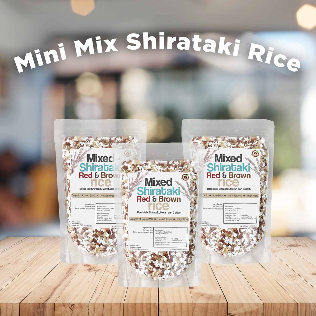 

Mini Packs Beras Mixed Shirataki