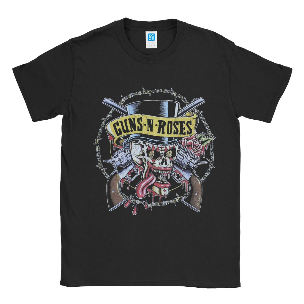 [ORI] Baju Kaos Band Guns N Roses  Joker Unisex Tee