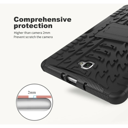 HYBRID STANDING soft case samsung TAB A 10.1 inch 2016 RUGGED DAZZLE CASE