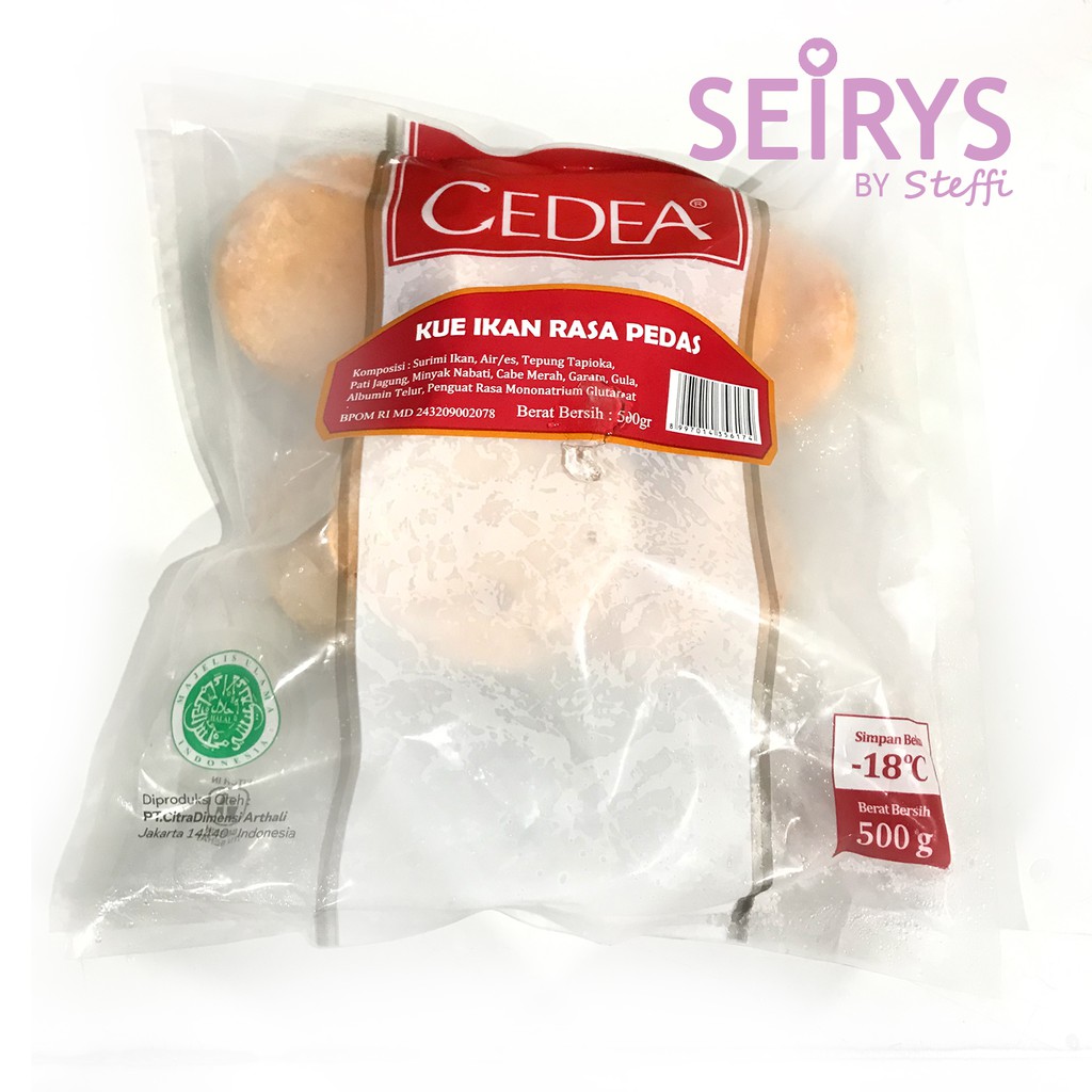 

CEDEA Kue Ikan Pedas 500g