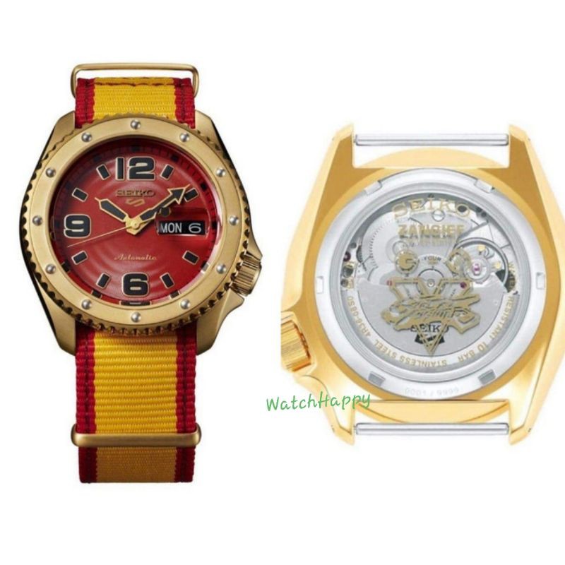 Seiko 5 SRPF24K1 SRPF21K1 SRPF23K1 SRPF20K1 SRPF19K1 SRPF17K1 Zangief Model SRPF24 SRPF24K Original