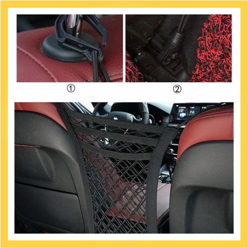 Jaring Mesh Penyimpanan Barang Mobil Car net Organizer / Jaring tengah