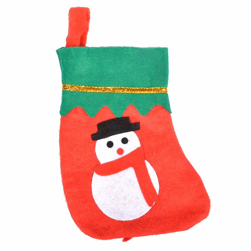 Kaos Kaki Natal Kecil Gantungan Dekorasi Pohon Natal Christmas Socks