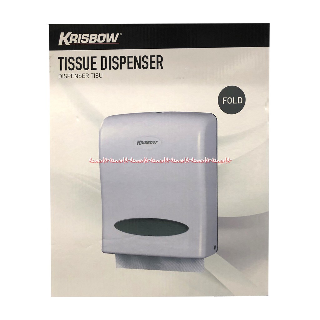 Krisbow Tissue Dispenser Tempat Tisu Box Kotak Putih Tissu Di Dinding Untuk Samping Wastafel Kris Bow Dispencer Persegi White Tisu Tissu