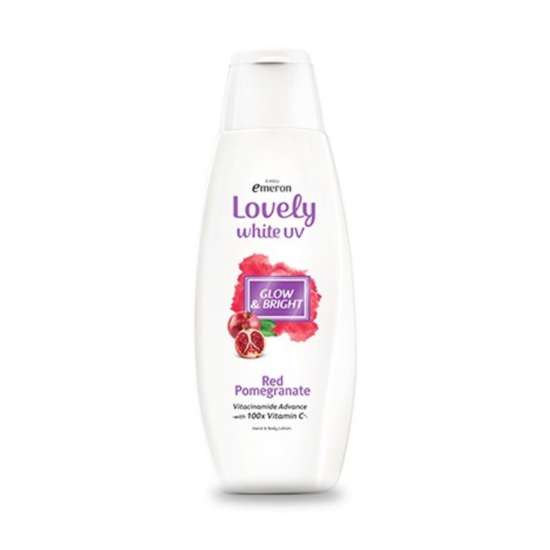 EMERON LOVELY WHITE UV GLOW & BRIGHT BODY LOTION RED POMEGRANATE 100ml