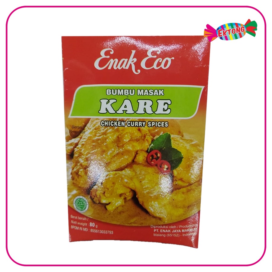 

ENAK ECO KARE AYAM 80 GR
