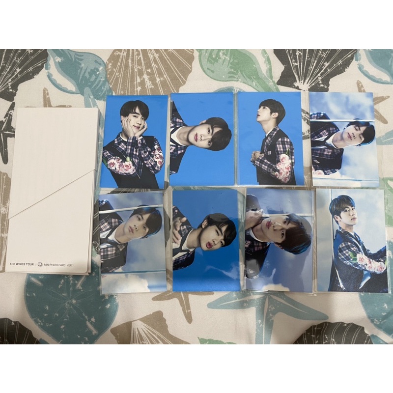 WINGS TOUR JIN PHOTOCARD PC SET