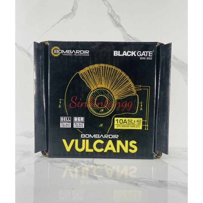 Trafo Donat Toroid Bombardir 10A CT 52V