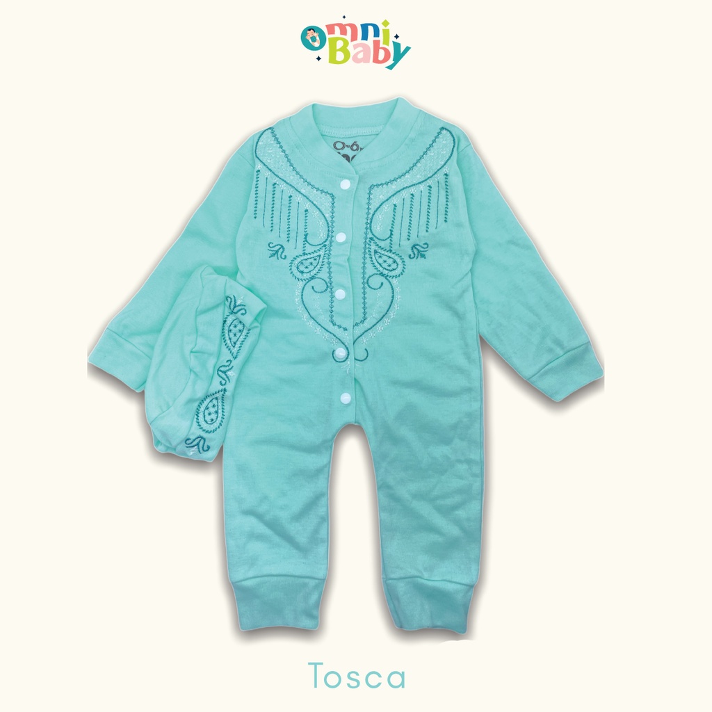 Jumpsuit Koko Bayi / Romper Panjang Koko Bayi/ Pakain Muslim Bayi Laki-laki SNI