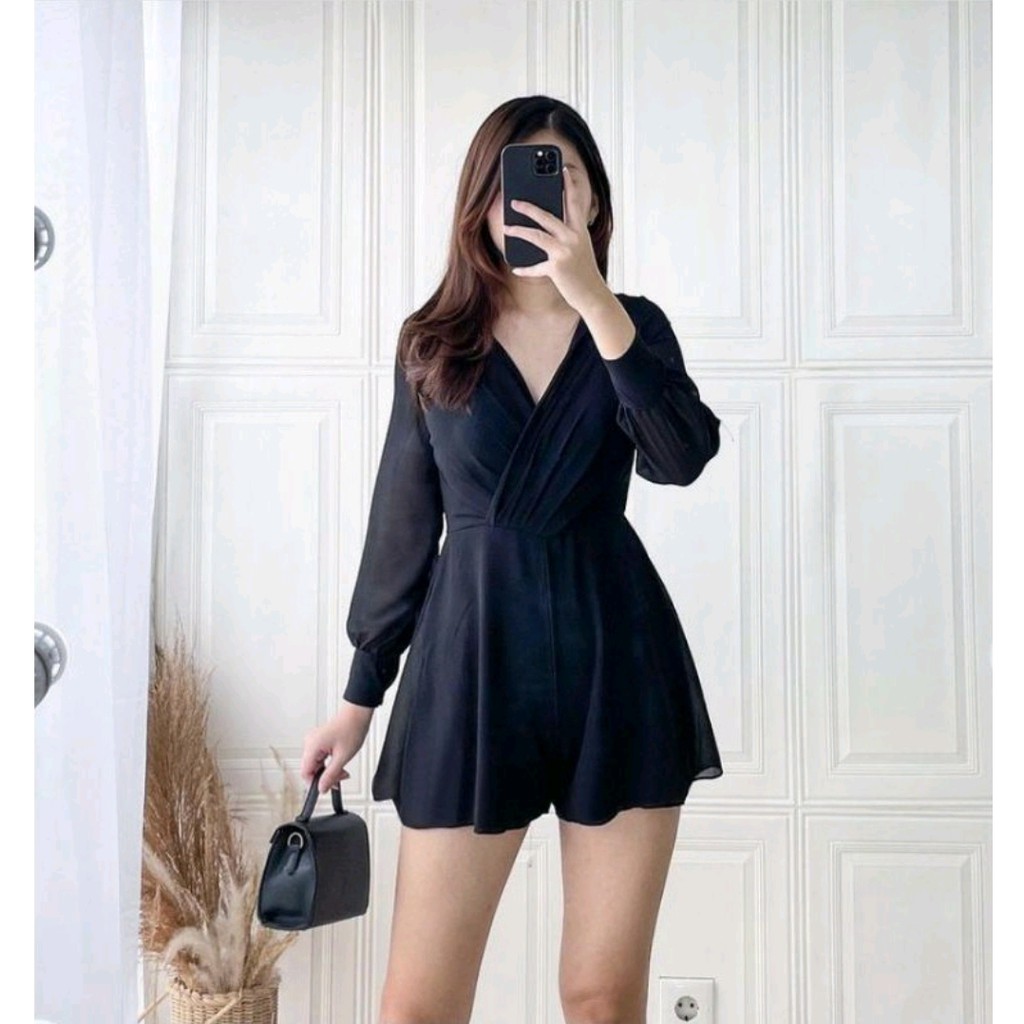 [GLFK] Js Barbara /Jumpsuit Wanita / Jumpsuit / Jumpsuit Korea / Playsuit Wanita / Jumpsuit Polos / Jumsuit Wanita Terbaru
