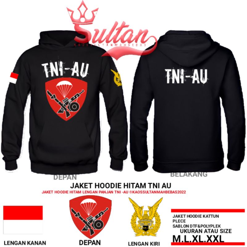 HOODIE TNI AU//JAKET HOODIE TNI AU