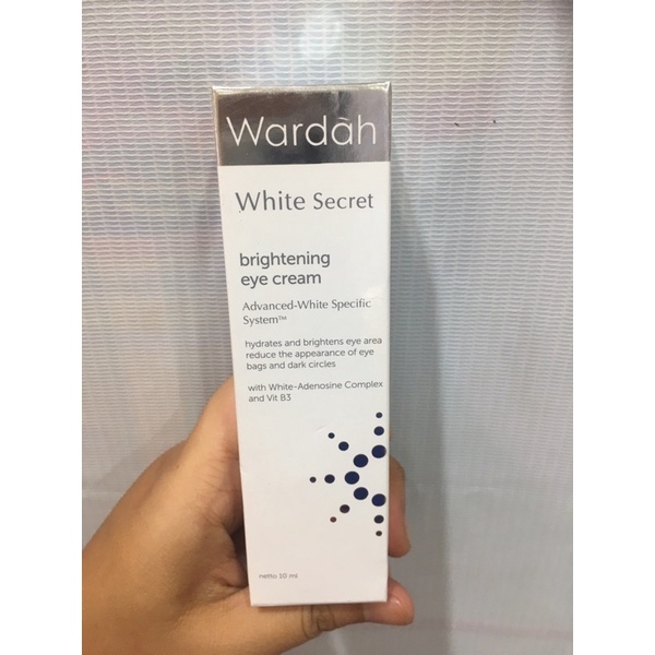 Wardah white secret eye cream