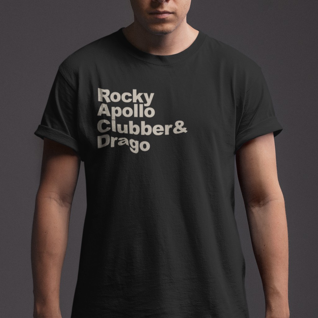 Kaos Distro ROCKY BALBOA Size S - 7XL ( bigsize 5xl 6xl jumbo ready ) kaos anak ready