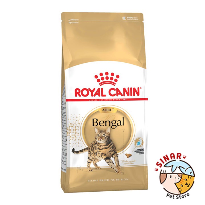 Royal Canin Bengal 400GR Adult Cat Food Makanan Kucing Ras Dry Pelet